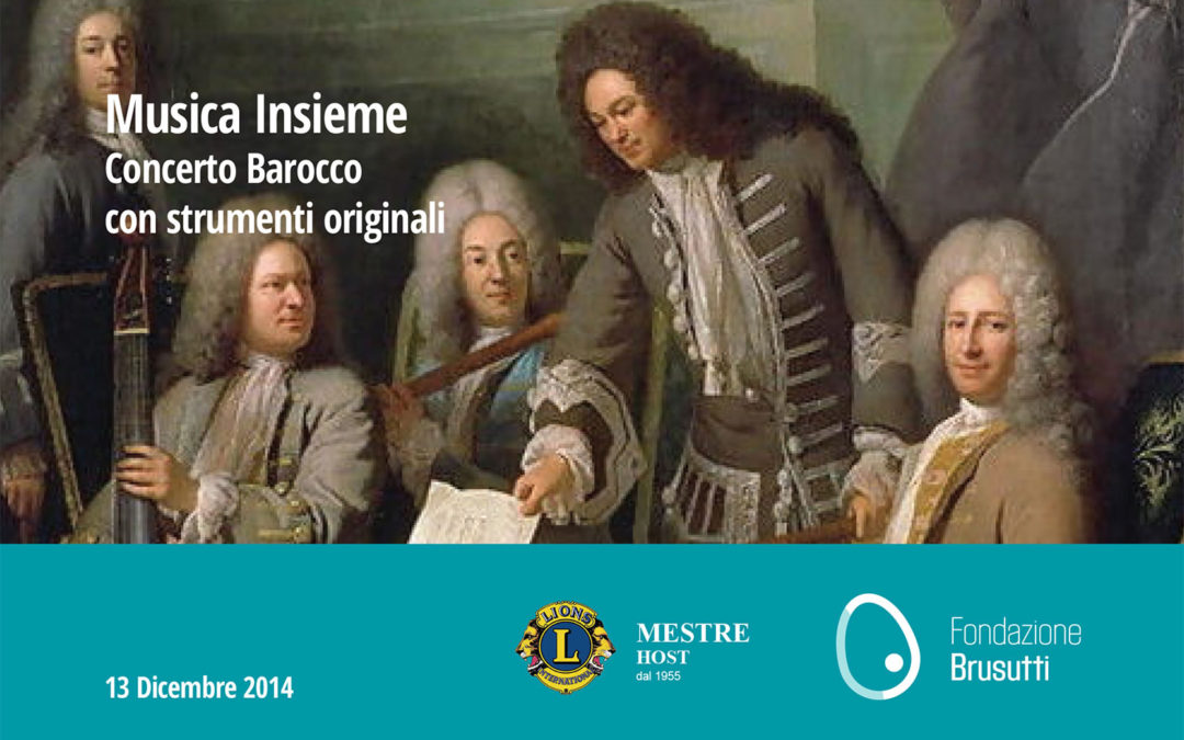 Musica Insieme Concerto Barocco con strumenti originali Sabato, 13 Dicembre 2014 - Mestre Venezia